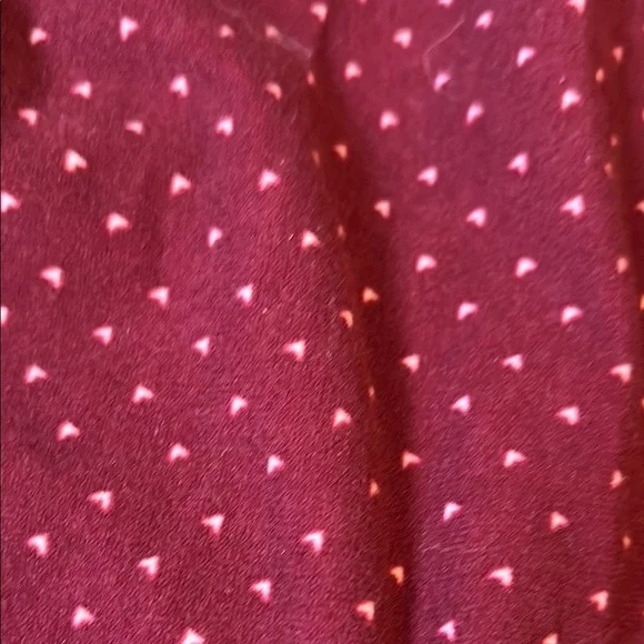 Calvin Klein Women’s Burgundy Polka Dot Pajama Pants - Picture 3 of 3